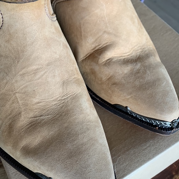 COPY - Vintage Zodiac USA Leather Cowboy Boots Size 8.5 - Picture 8 of 14